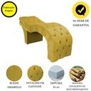 Ver imagem 2 de Maca Estética Estofada Reclinável Ergonômica Spa Suede Yara Cor:amarelo