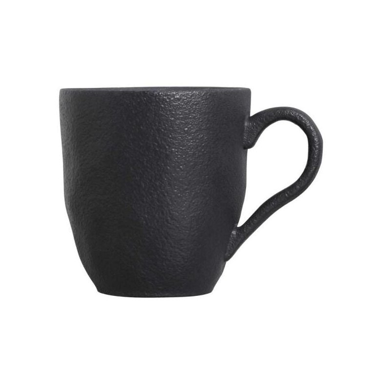 Conjunto com 4 Canecas Orgânico Preto Matte 273Ml