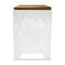 Banco Seat Garden Daniela Porta Objeto Decorfun Casa e Jardim Branco - 5
