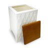 Banco Seat Garden Daniela Porta Objeto Decorfun Casa e Jardim Branco - 4