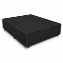 Ver imagem 3 de Cama Box Baú Casal 138 Preto com Colchão Little Angel Mola Superlastic