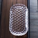 Ver imagem 5 de Travessa de Cristal Mini Bandeja Bublle Lyor 21×12,2 Cm