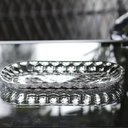 Ver imagem 7 de Travessa de Cristal Mini Bandeja Bublle Lyor 21×12,2 Cm