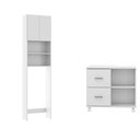 Ver imagem 2 de Conjunto Kit de Banheiro com Gabinete e Armário Multimóveis Branco