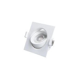 Spot Led Integrado Embutir Quad 5w Bivolt 6500k Luz Fria Decoração - 3