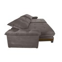 Ver imagem 5 de Sofá Avalon 02 Módulos de 90cm Br25cm Meu Sofá Online A231 Linho Cinza Escuro