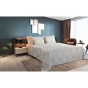 Ver imagem 2 de Kit Colcha Montblanc Orvalho 03 Creme Cotton Casal Queen