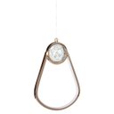Ver imagem 4 de Luminária de Teto Pendente Oval de Cristal Dourado Led Integrado 3w 3000k