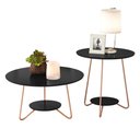 Ver imagem 3 de Jogo de Mesa Centro e Lateral Home Preto