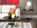 Ver imagem 5 de Jogo de Mesa Centro e Lateral Home Preto
