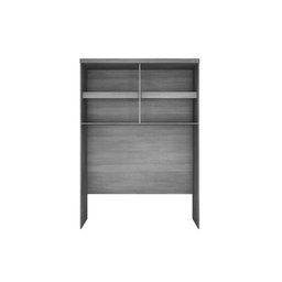 Quarto Casal Modulado Rizon 7 Peças (1 Armário Ponte + 1 Closet + 3 Guarda Roupas + 2 Complementos - 7