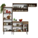 Ver imagem 5 de Armário de Cozinha Completa 229cm Rustic Emilly Madesa 18 Rustic