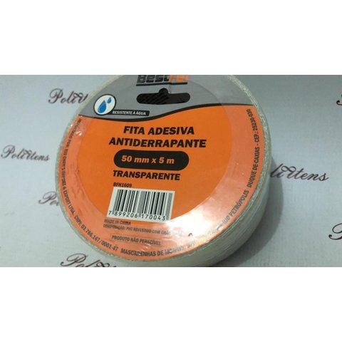 Fita Antiderrapante Transparente Segurança Escada Pisos 5cm