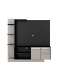 Home Theater Denver para Tv Ate 55" Preto Acet Tx com Lacca Fume Brilho - 2