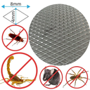 Ver imagem 7 de Tela Anti Ratos e Escorpiões 1 M X 2 M Máquina de Lavar, Fogão, Ralos, Calhas e Coifas