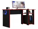 Ver imagem 2 de Mesa Gamer Slim com Suporte para Fone - Moveis Leartam