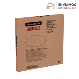 Pedra Refratária para Pizza em Cordierita Churrasqueira Tcp-400 Tramontina 35,5cm - 4