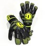 Luva Goleiro Profissional N1 Goalkeeper Horus Elite Neon - Amarelo - 11 - 3