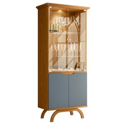 Cristaleira Vicenza Ype Cinza – New Ceval - 1 Cristaleira Vicenza Ype Cinza – New Ceval - 1