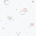 Ver imagem 1 de Papel de Parede Enzo Arco-íris Rosa 288-1