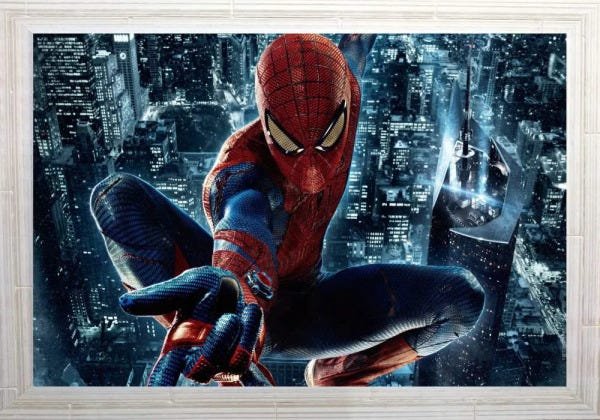 Quadros decorativos Super herói homem aranha