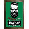 Quadro Decorativo Barbearia MDF 50 x 35 A005 - Marrom - 1