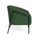 Ver imagem 4 de Poltrona Sala Industrial Alta Preto Stella Veludo Verde D03 - D’Rossi
