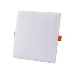 Painel De Led Blumenau Frameless Quadrado Sobrepor/Embutir 24W Bivolt 3000K Luz Amarela - 2