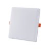 Painel De Led Blumenau Frameless Quadrado Sobrepor/Embutir 24W Bivolt 3000K Luz Amarela - 2
