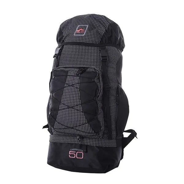 Mochila Trilhas And Rumos Caminhada 50 Quadriculado Com Preto Madeiramadeira 1250