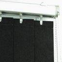 Ver imagem 5 de Persiana Vertical em Tecido Blackout Crisdan Largura 1,40 X 2,20 Altura Preto