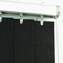 Persiana Vertical em Tecido Blackout Crisdan Largura 1,40 X 2,20 Altura Preto - 5