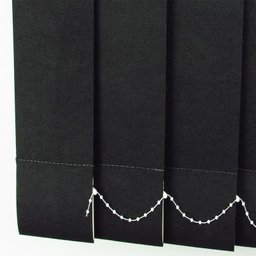 Persiana Vertical em Tecido Blackout Crisdan Largura 1,40 X 2,20 Altura Preto - 4