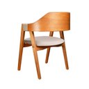 Ver imagem 5 de Kit 8 Cadeiras de Jantar Madeira Maciça Tauari Estofada e Braço com Corda Náutica Bélgica Espresso Móveis