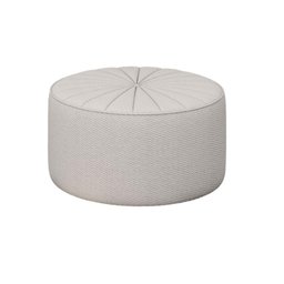 Poltrona Giratória C/ Puff, Almofada Ayla Boucle Orgânica - Larbelle Móveis - 5