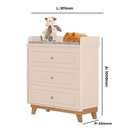 Ver imagem 2 de Comoda Infantil Trocador Natan Tuboarte 100% em Mdf