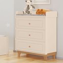 Ver imagem 1 de Comoda Infantil Trocador Natan Tuboarte 100% em Mdf