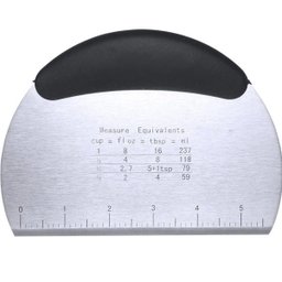 Espátula e Raspador Meia Lua Aço Inox Profissional - 2