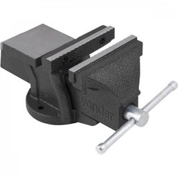 Torno de bancada fixo N° 6 em ferro nodular Vonder - 1