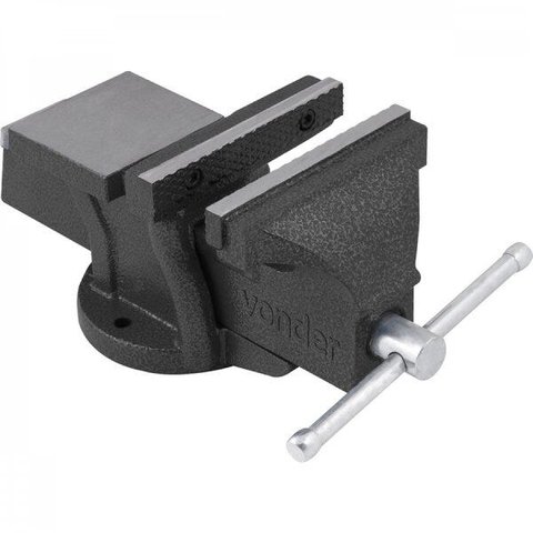 Torno de bancada fixo n° 5 em ferro nodular Vonder