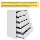 Ver imagem 6 de Cômoda 5 Gavetas Premium Tcil Móveis