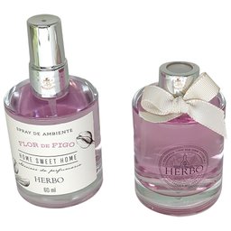 Caixa Presenteável com Difusor de Varetas e Home Spray Flor de Figo, da Herbo - 3