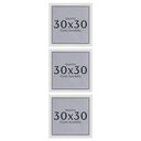 Ver imagem 2 de Kit 3 Unidades Moldura 30x30 Quadro com Acetato