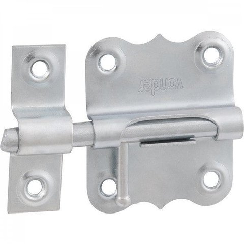 Tarjeta fio redondo zincada 76 mm Vonder