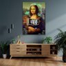 Quadro Monalisa Money -- Br Artes - 2