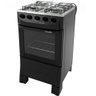 Fogão Mueller 4 Bocas Moderatto Manual Mesa de Aço Inox Forno 48 Litros - 1