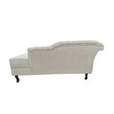 Ver imagem 7 de Recamier Decorativo Divã Styllus Lado Direito Linho Bege