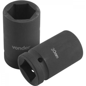 Soquete sextavado 30 mm para chave de roda desforcímetro/multiplicador de torque com encaixe 1" Vond