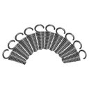 Ver imagem 6 de Varal de Muro/parede com Mão Francesa 5 Cordas de até 5 Mts - Preto