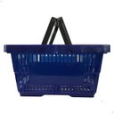 Ver imagem 6 de Kit com 10 Cestas de Compras Mercado Loja Azul